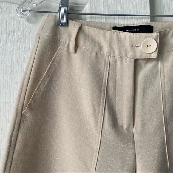 Wide Leg Cropped Pants - Picture 1 of 3